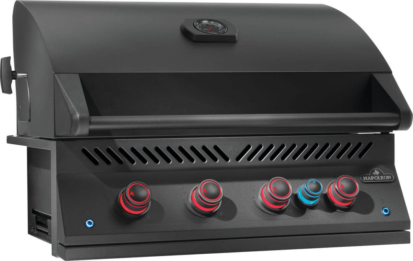 Napoleon Bbq BIG32RBNMK1 Built-In 700 Series 32 With Infrared Rear Burner , Natural Gas, Matte/Matt Black