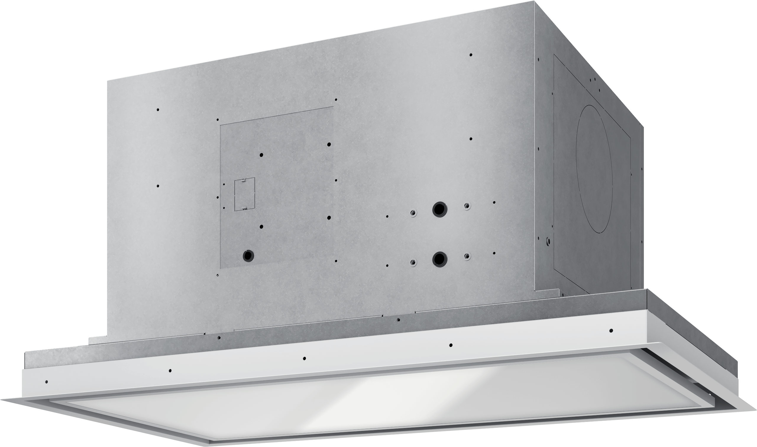 Zephyr DLGE36AWX Lux Glo, 36In, White, Blower Sold Separately