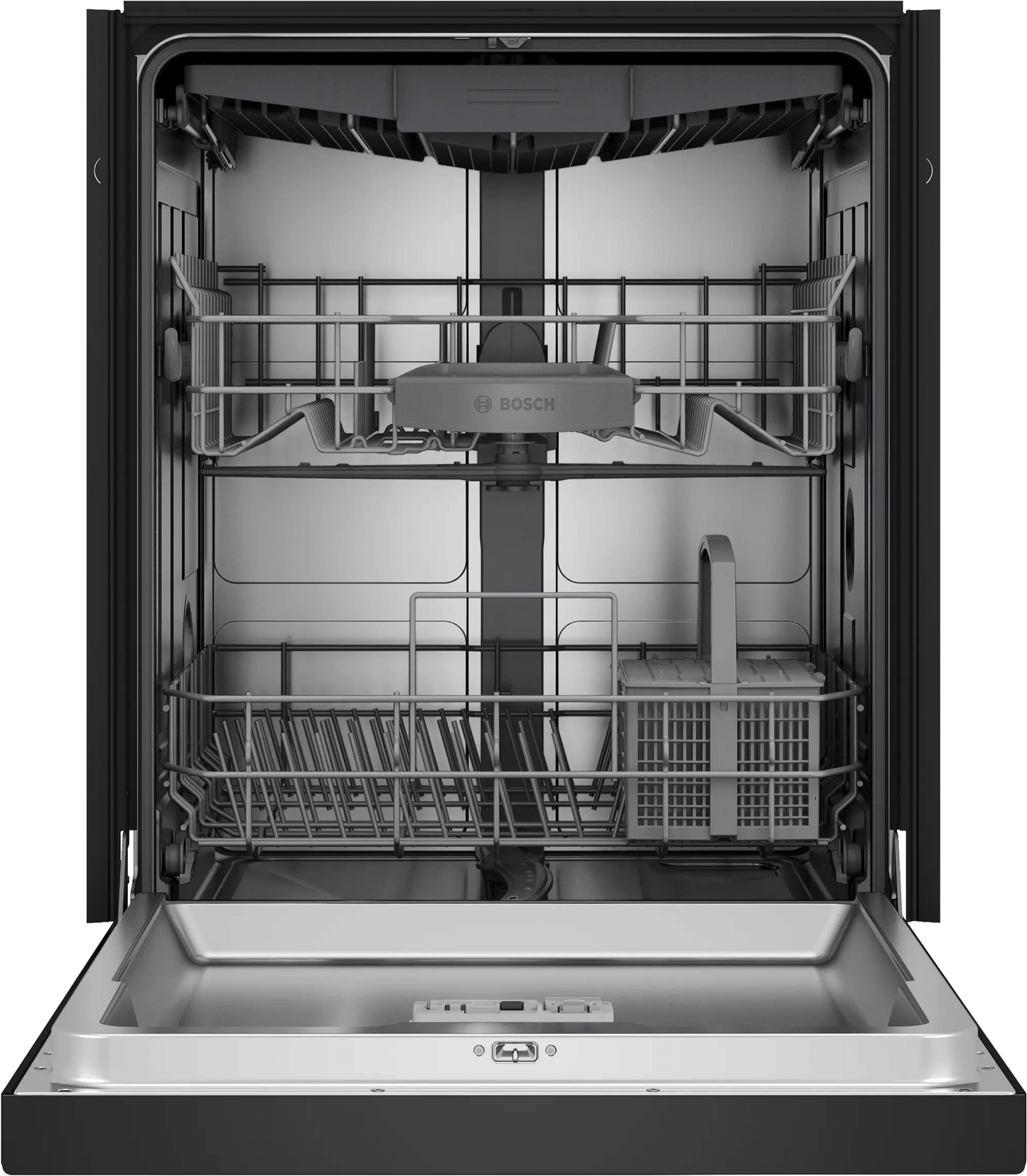 Bosch SHE43DM6N 300 Recessed Handle, 48 Dba, Standard 3Rd Rack, Puredry - Bl