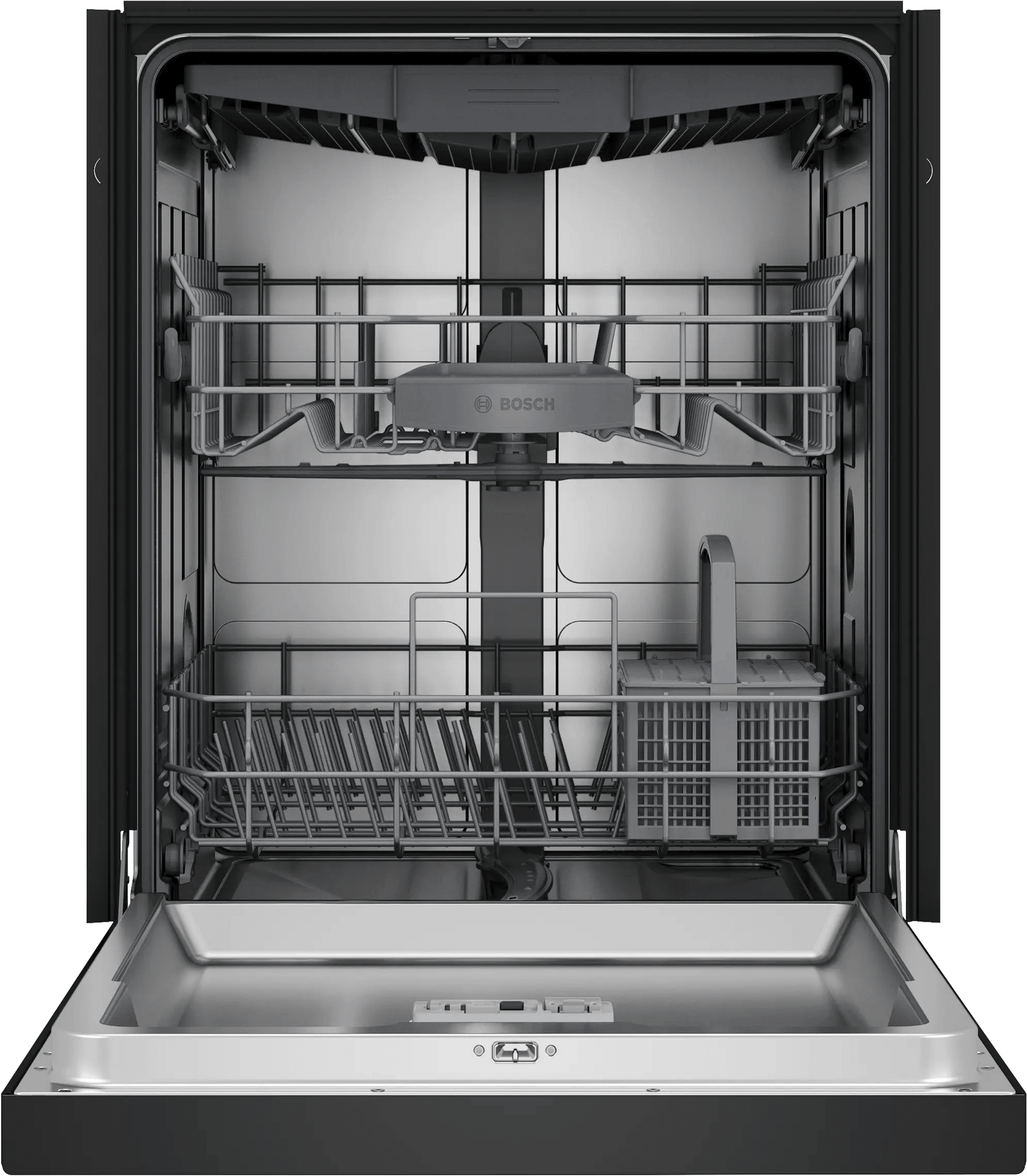 Bosch SHE43DM6N 300 Recessed Handle, 48 Dba, Standard 3Rd Rack, Puredry - Bl