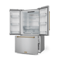 Thor Kitchen RF3621CTD99BRZ 36 Inch 20.3 Cu Ft French Door Counter Depth Refrigerator With Ice Maker In Stainless Steel/Bronze Gordon Ramsay Series - Rf3621Ctd99-Brz