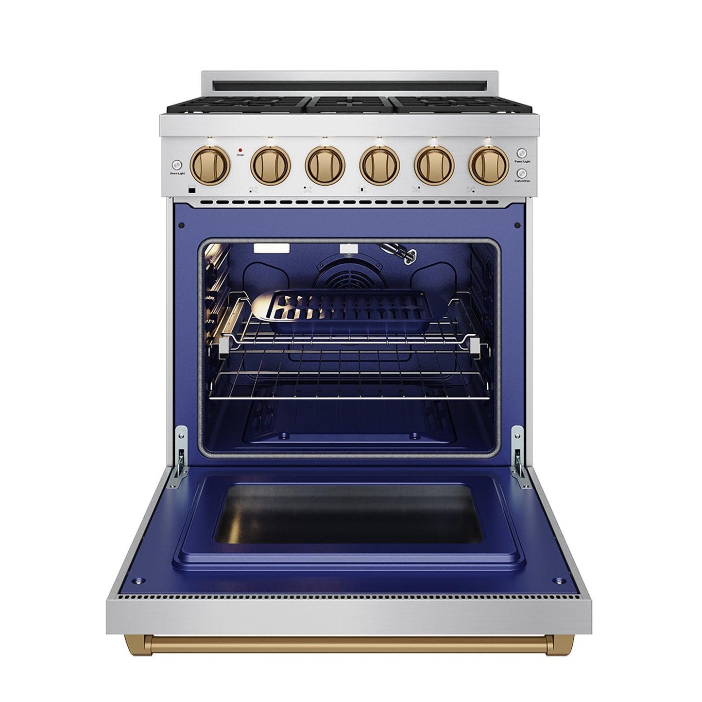 Thor Kitchen RSG30PBRZ 30 Inch Professional Gas With Precision Knob Control In Stainless Steel/Bronze