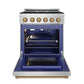 Thor Kitchen RSG30PLPBRZ 30 Inch Professional Liquid Propane With Precision Knob Control In Stainless Steel/Bronze
