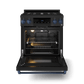 Thor Kitchen RSG30BBLU 30 Inch Professional Gas Range With Tilt Panel Touch Control In Matte Black/Blue Gordon Ramsay Series - Rsg30B-Blu