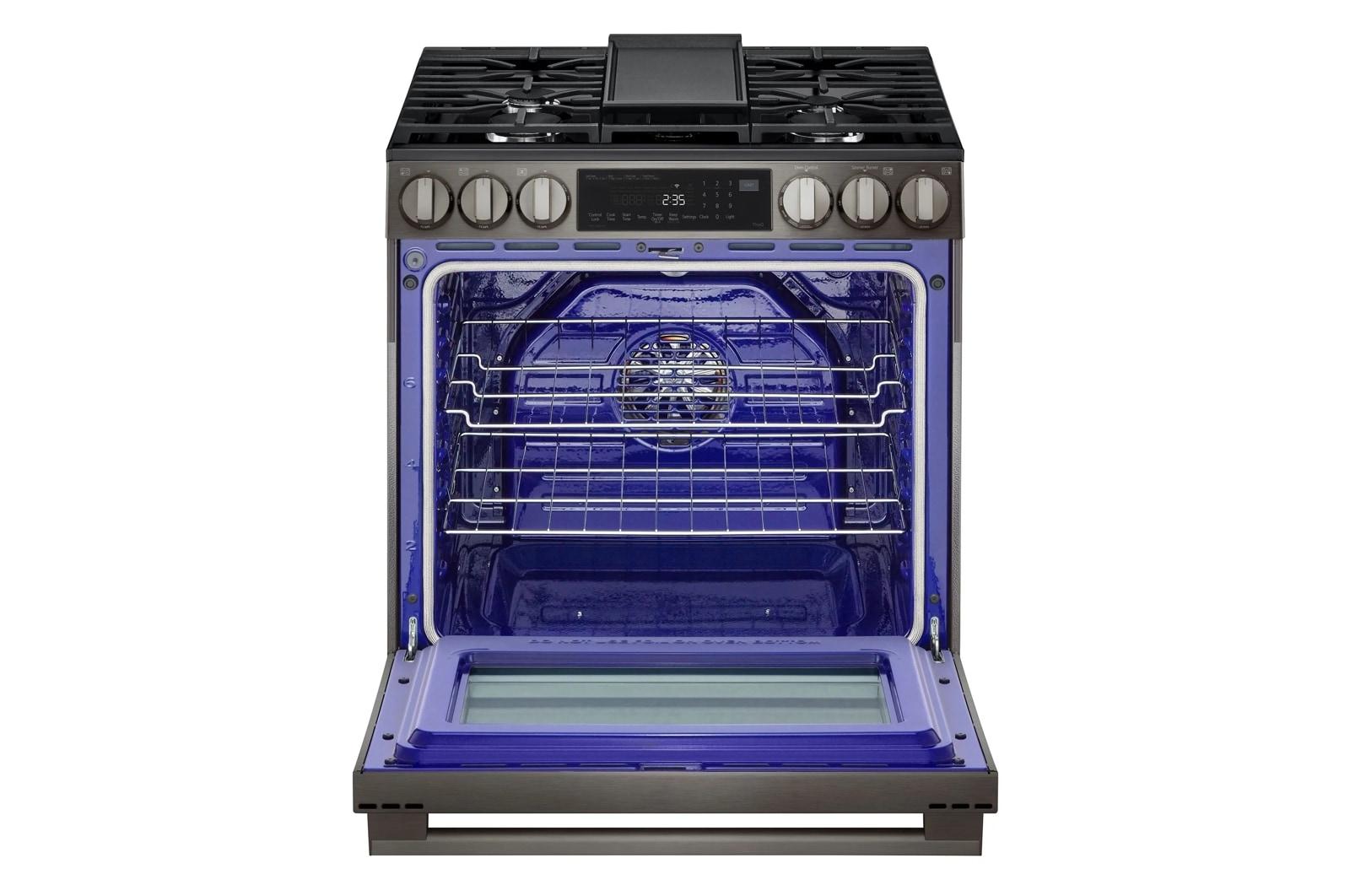 Lg LSGL6335Z 6.3 Cu Ft. Smart Gas Slide-In Range With Probake Convection® Instaview®, And Air Fry