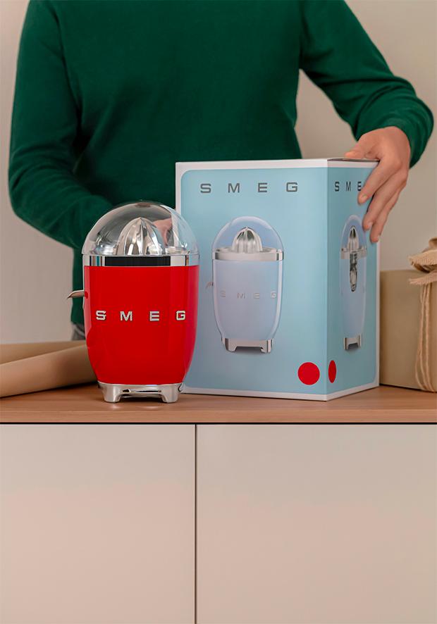 Smeg CJF11RDUS Citrus Juicer Red Cjf11Rdus
