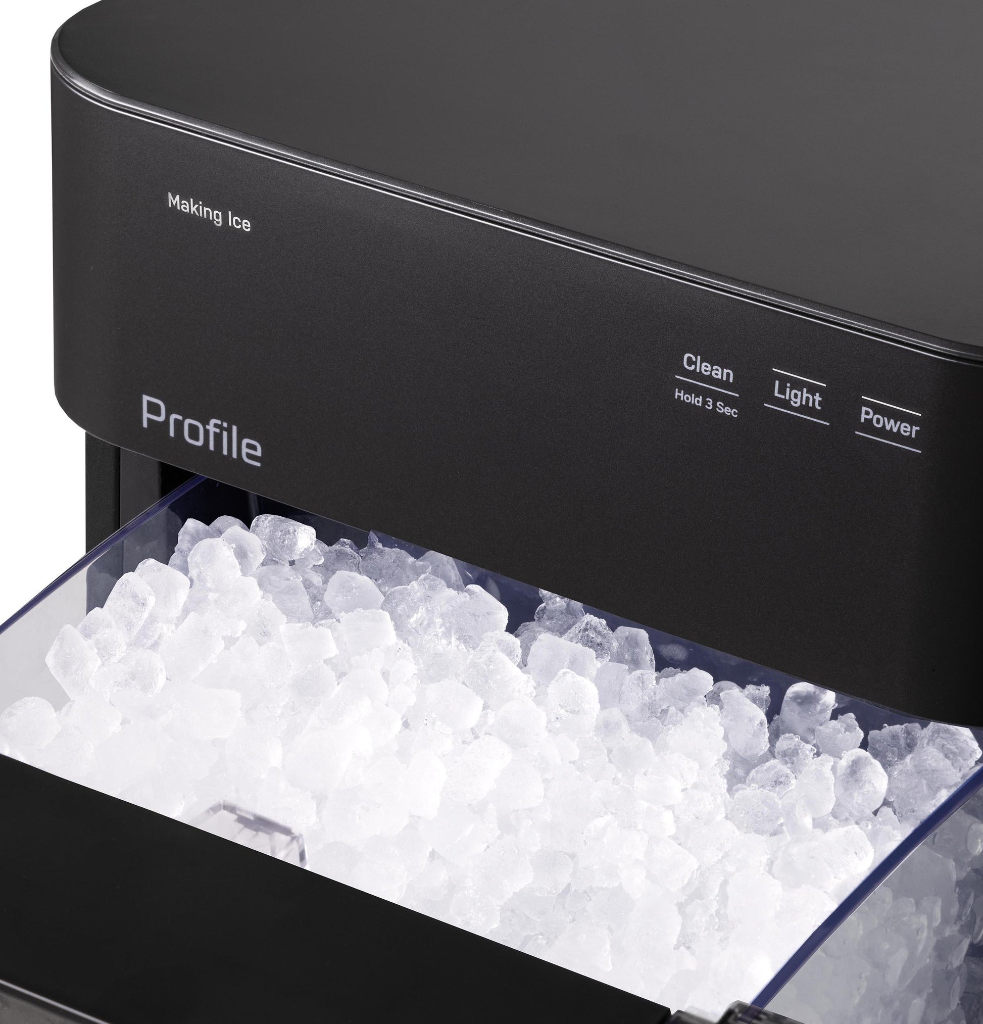 Ge Appliances XPIO23SWBB Ge Profile™ Opal™ 2.0 Ultra Nugget Ice Maker With Scale Inhibiting Filter