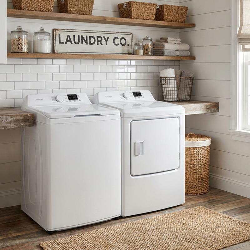 Element Appliance ENTW3925EW Element 3.9 Cu. Ft. Top Load Washer With Agitator - White (Entw3925Ew)