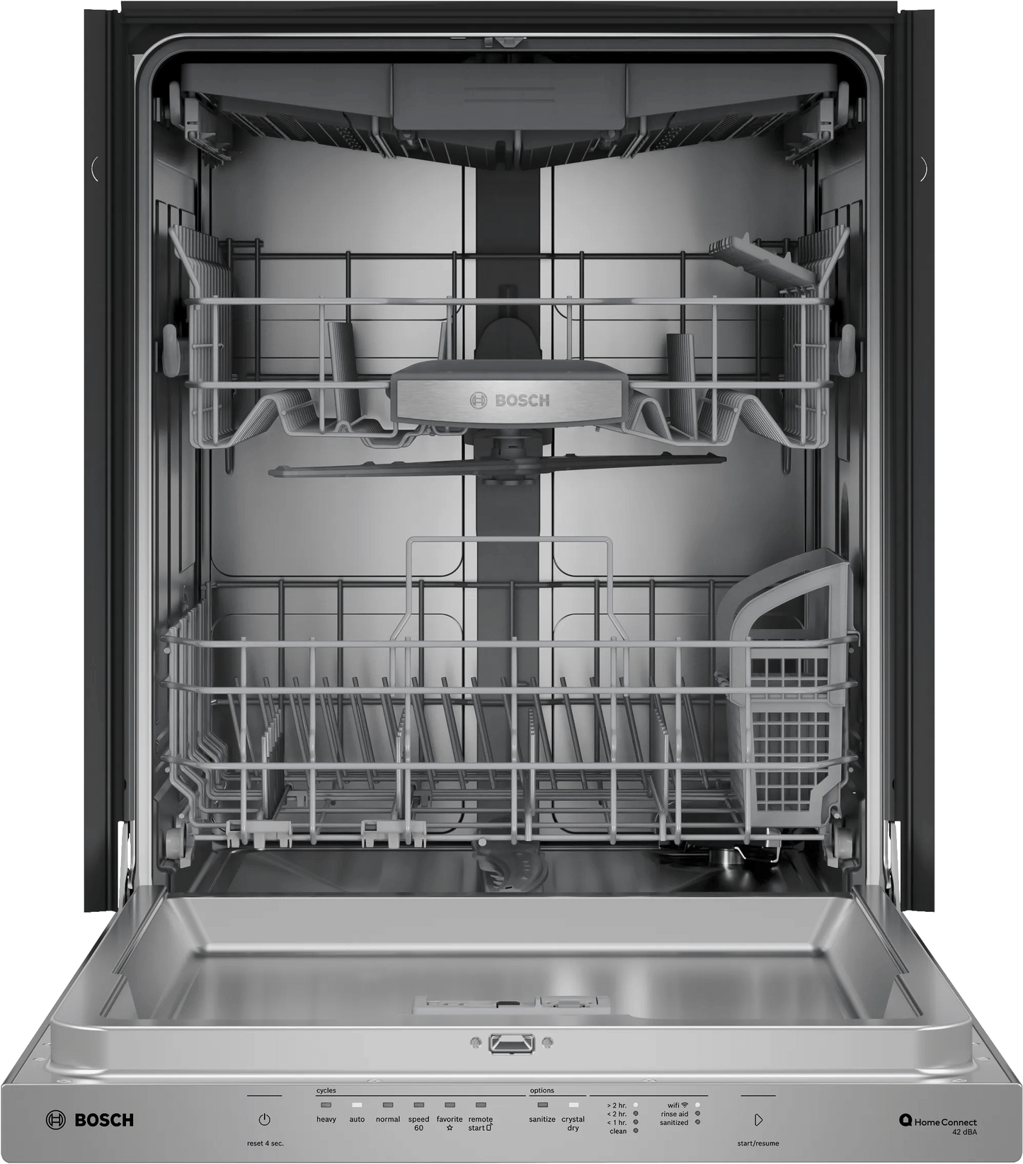 Bosch SHP78DM5N 800 Series Dishwasher 24" Stainless Steel Anti-Fingerprint