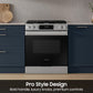 Samsung NSG70H60SR Bespoke Smart Slide-In Gas Range Pro Style Design Air Fry Max Precision Knobs