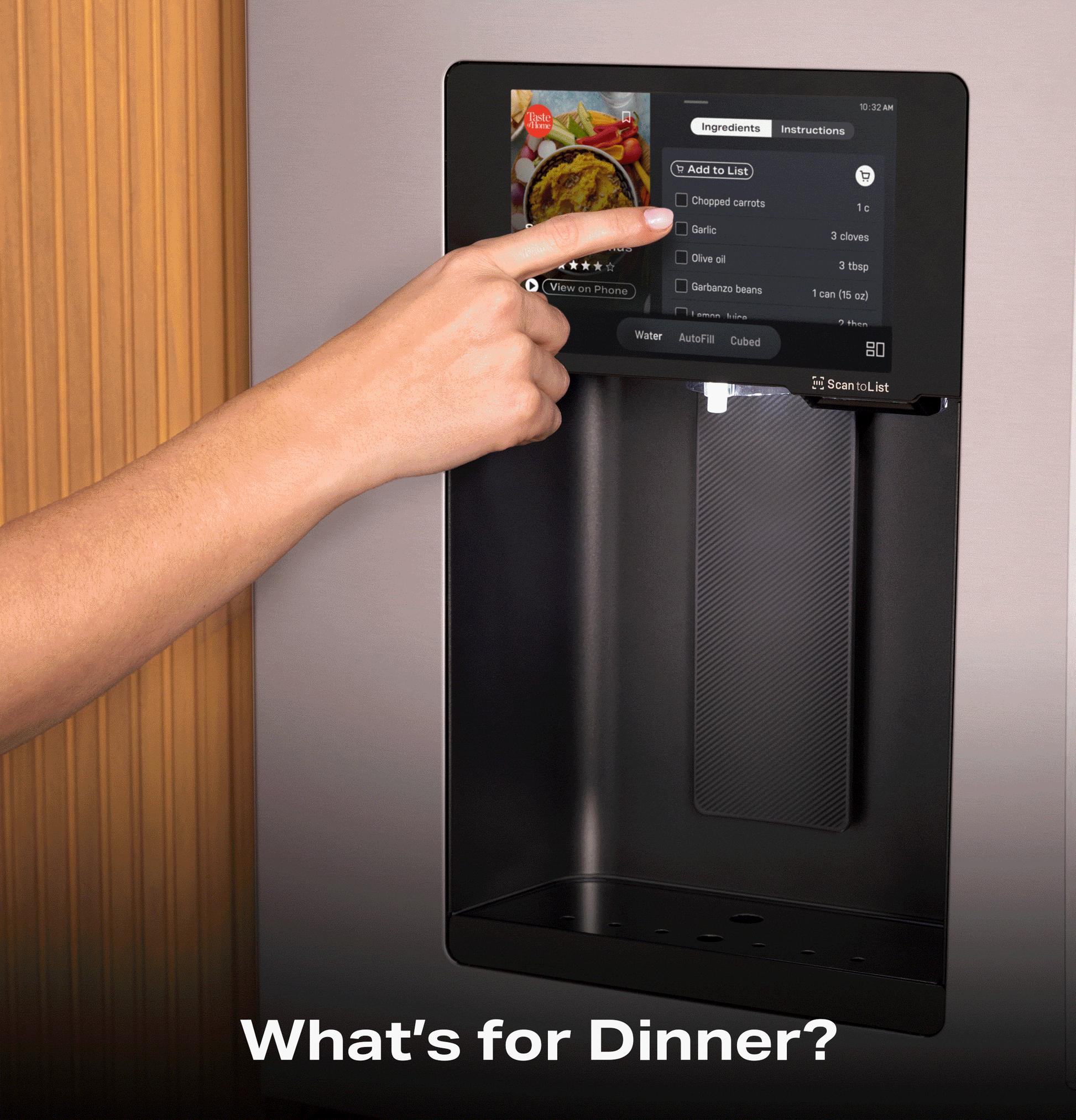 Ge Appliances PVD28HYYFS Ge Profile™ Energy Star® 27.9 Cu. Ft. Smart 4-Door French-Door Refrigerator With Kitchen Assistant™