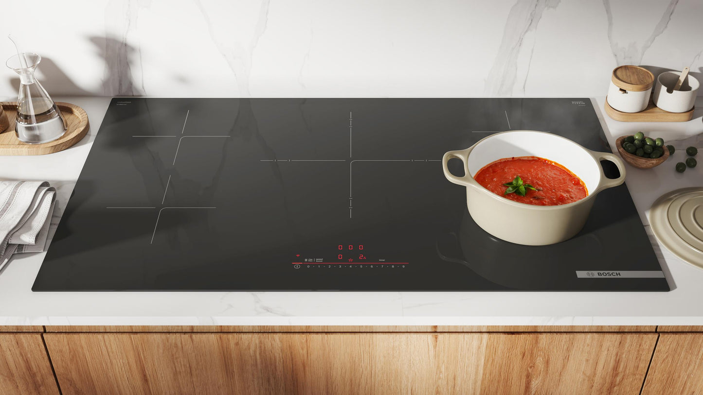 Bosch NIT5663UC 500 Series, Induction Hob, 36'', Surface Mount Without Frame