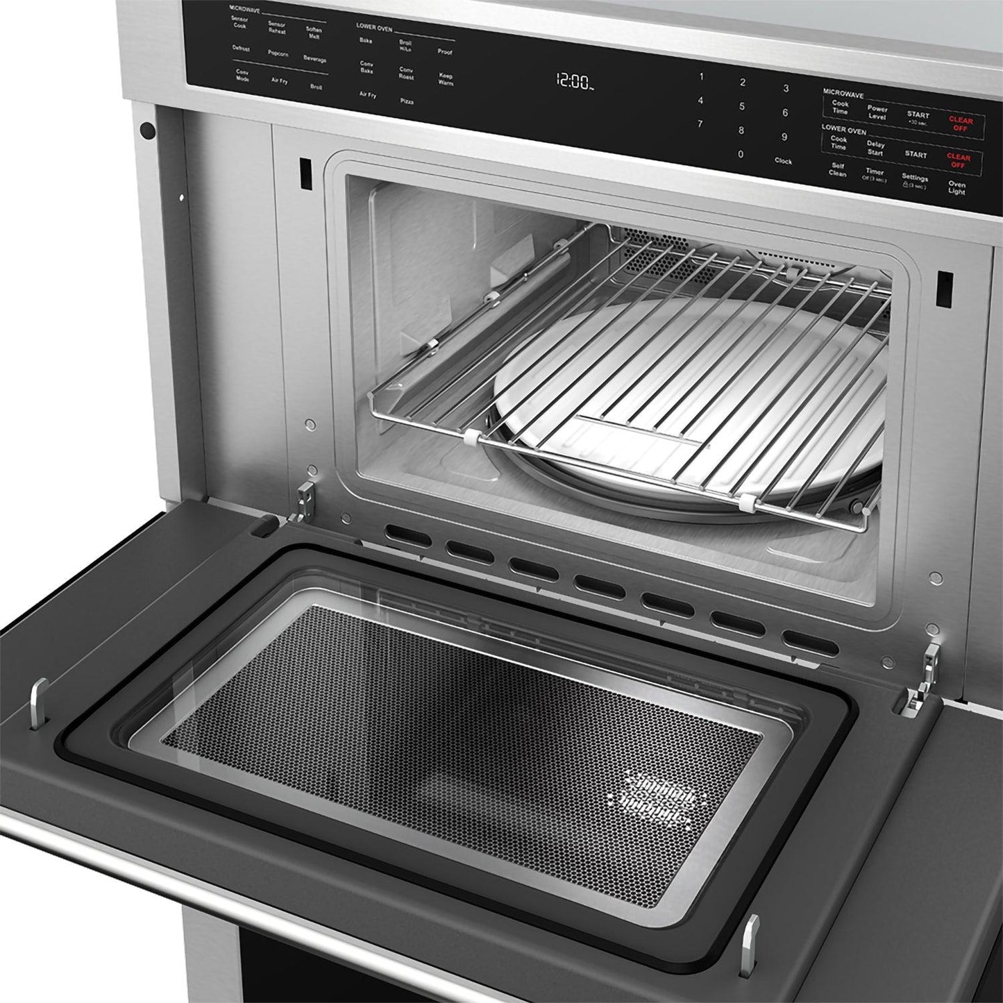 Thor Kitchen TMW30ED Professional 30-Inch Combination Microwave Wall Ovens- Stainless Steel