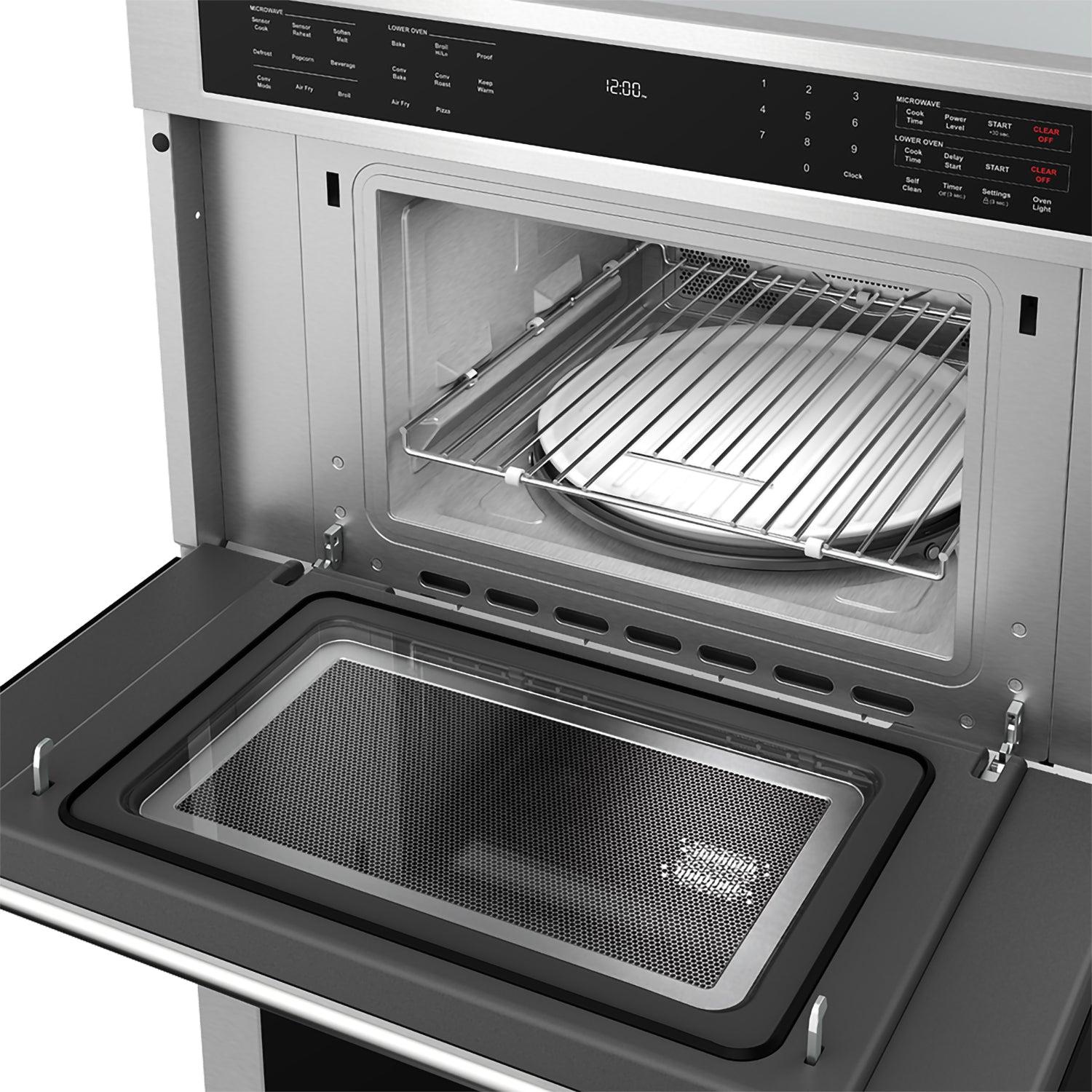 Thor Kitchen TMW30ED Professional 30-Inch Combination Microwave Wall Ovens- Stainless Steel