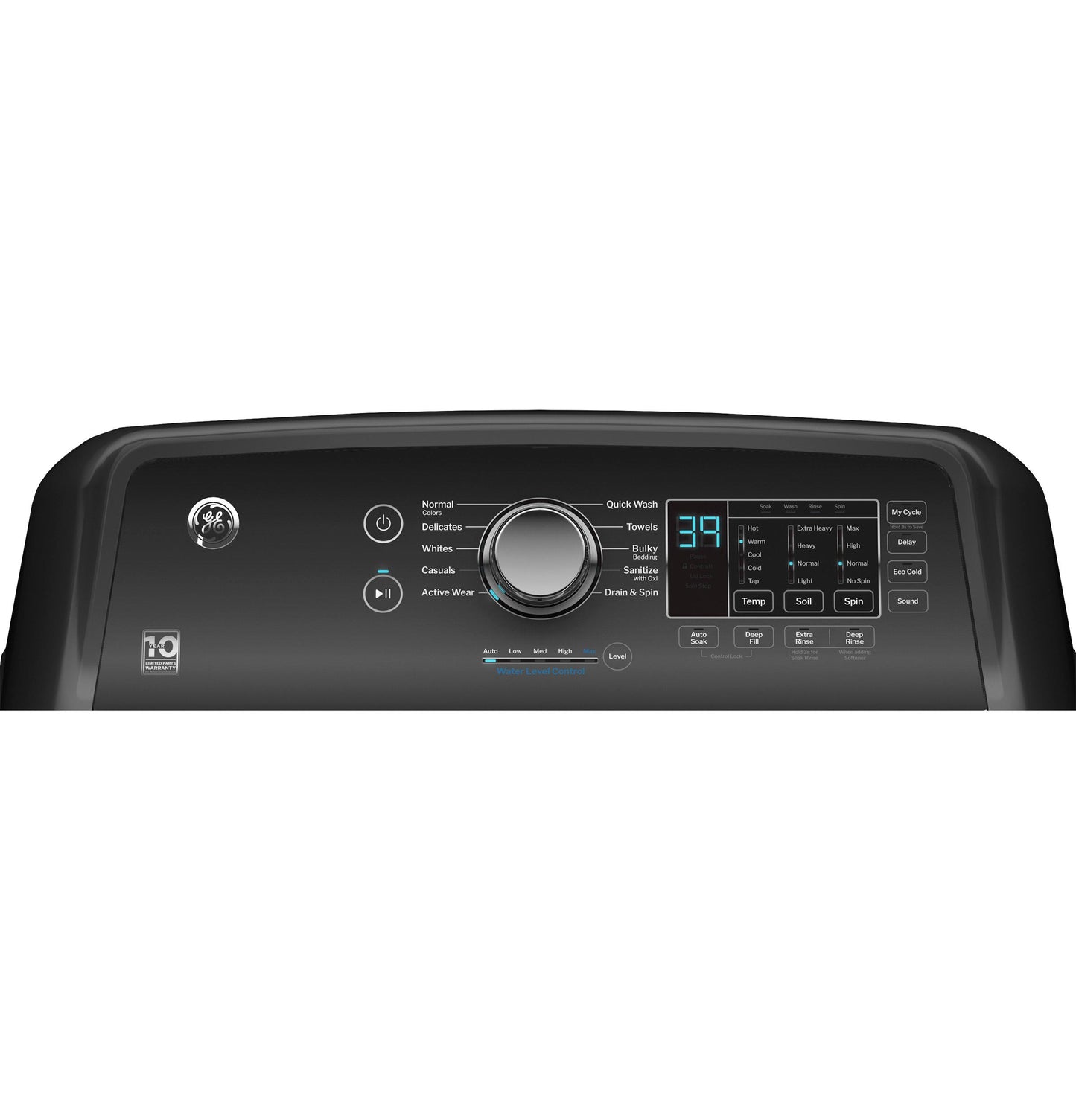 Ge Appliances GTW585BPVDG Ge® 4.5 Cu. Ft. Capacity Washer With Water Level Control