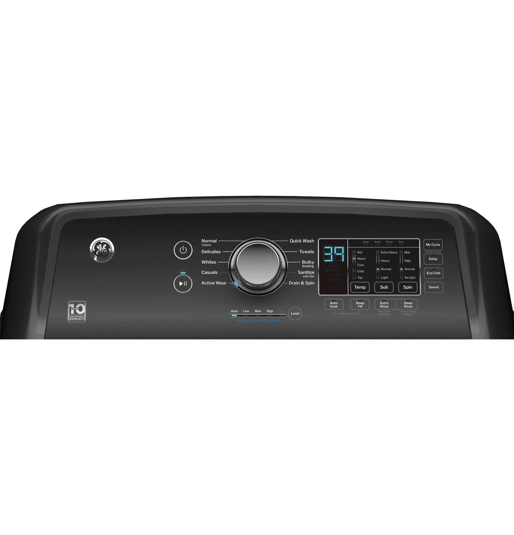 Ge Appliances GTW585BPVDG Ge® 4.5 Cu. Ft. Capacity Washer With Water Level Control