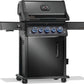 Napoleon Bbq RPS425RSIBNK2PHM Phantom Rogue Pro-S 425 Rsib With Infrared Side And Rear Burner , Natural Gas, Matte/Matt Black