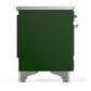 Ilve UMIB36NR3EGC Ilve Umib36Nr3Egc Majestic Iii 36 Inch Induction Range With 6 Elements, 3.5 Cu. Ft. Total Oven Capacity (Triple Glass Door, Emerald Green, Chrome)