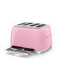 Smeg TSF03PKUS Toaster Pink Tsf03Pkus