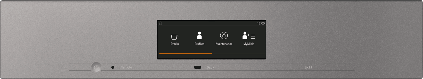 Miele CVA7875GG Cva 7875 Graphite Grey - Built-In Coffee Machine With Directwater Perfectly Combinable Design With Coffeeselect + Autodescale For Highest Demands.