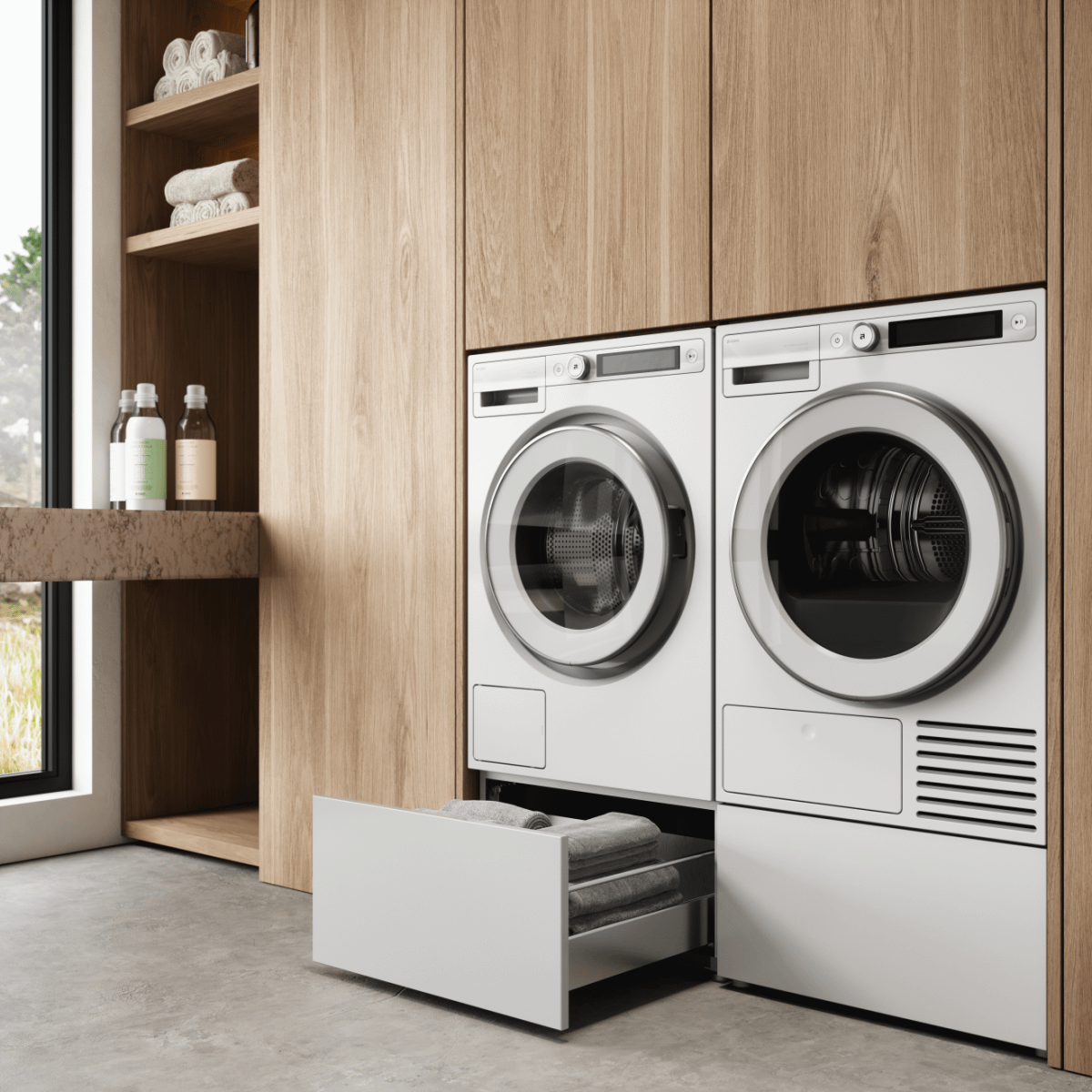 Asko HP320W Pull-Out Drawer For Laundry