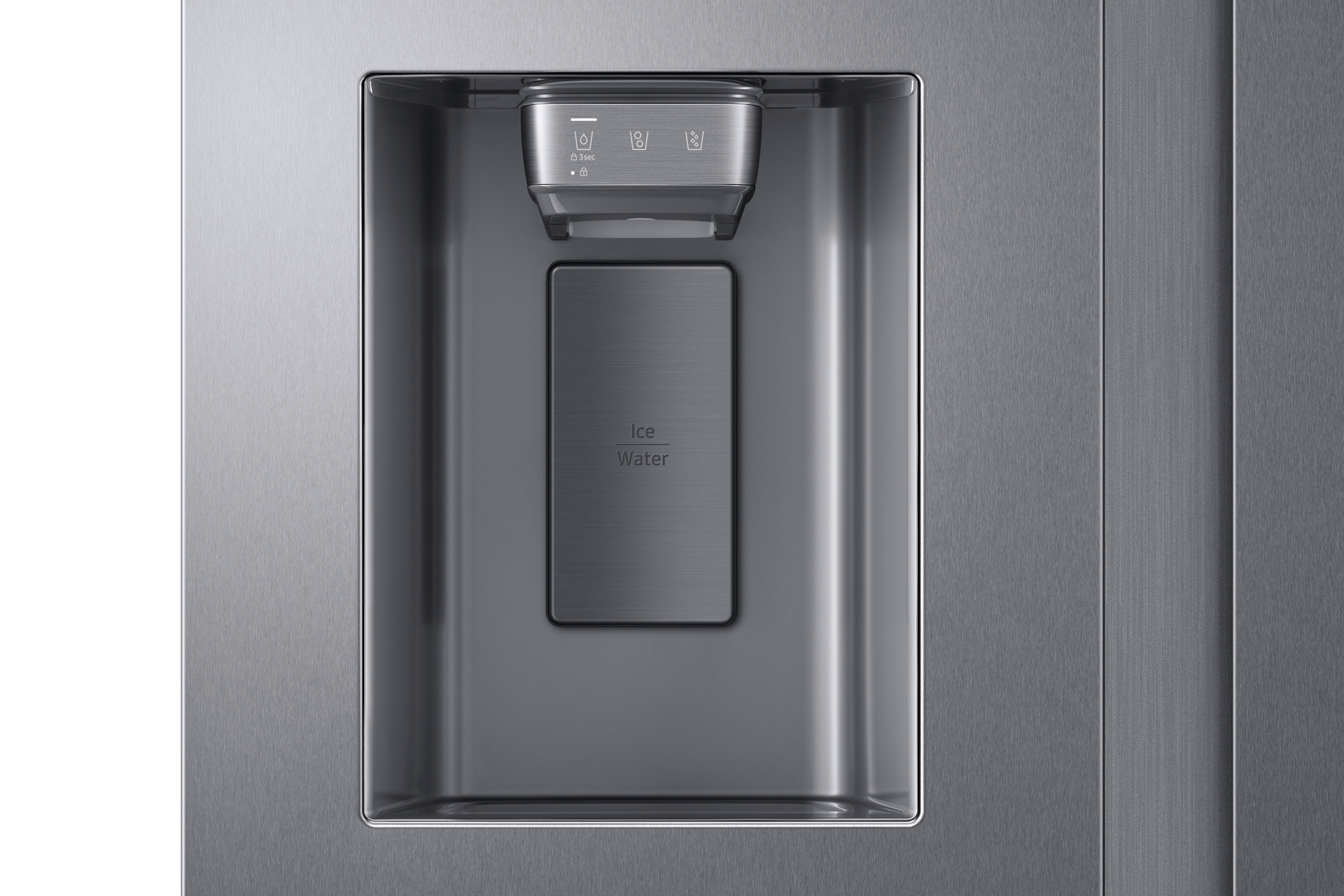 Samsung RS70H27SDR Bespoke Ai Side-By-Side Sphere Ice™ External Water & Ice Dispenser 27 Cu.Ft.