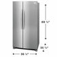 Frigidaire GRSN2620AF Frigidaire Gallery 26 Cu. Ft. 36