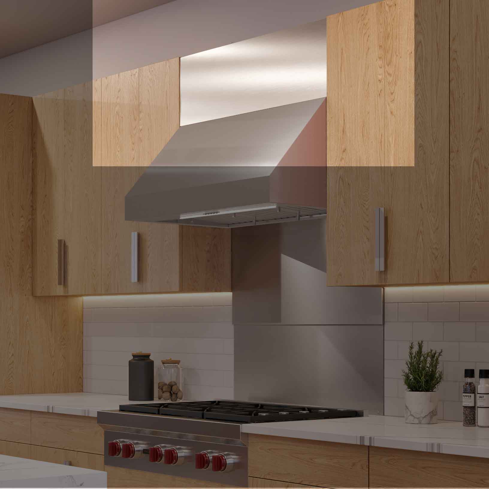 Faber TELEPRO362 Telescopic Chimney Kit For 36" Solano Pro Range Hoods