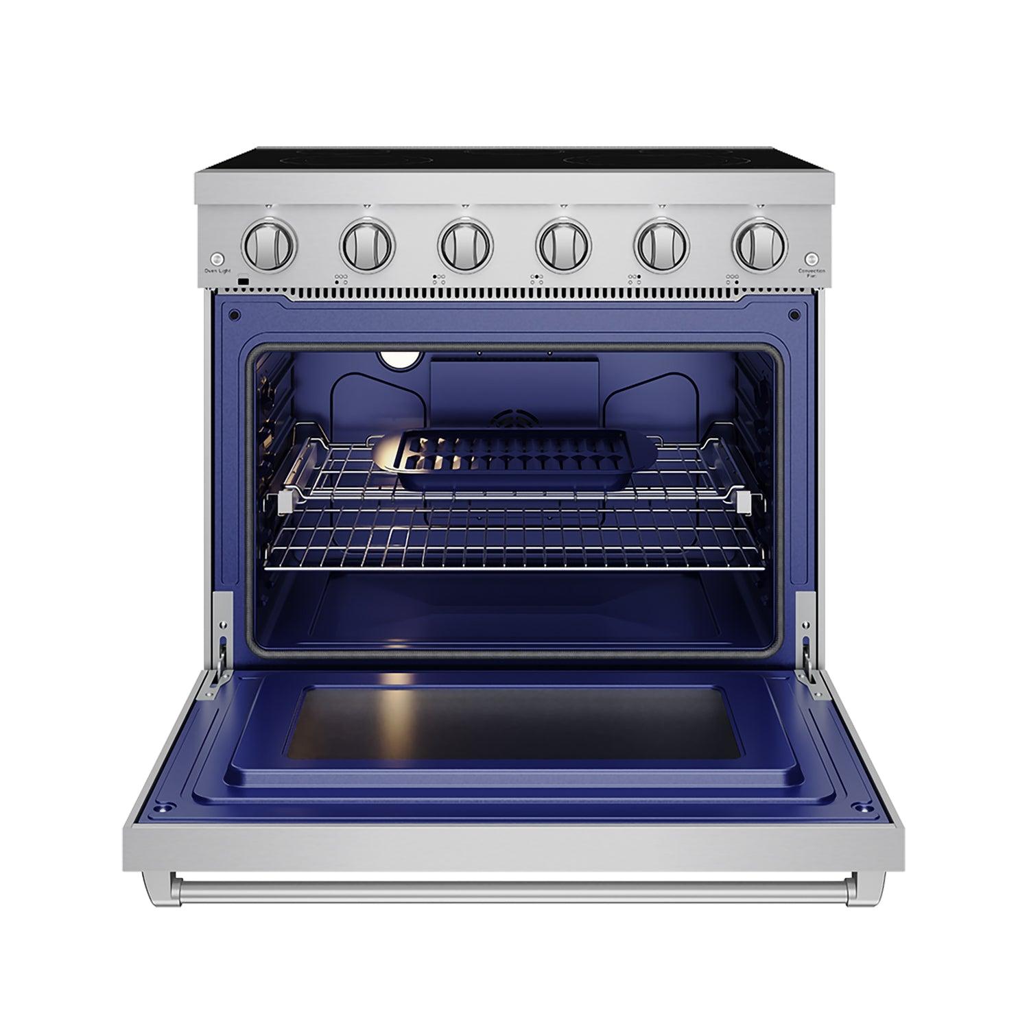 Thor Kitchen RSE36P 36 Inch Professional Electric Range In Stainless Steel Gordon Ramsay Series