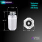 Forno WDD100TA2MS Forno Acqua Brightdiamond Moonstone 1Hp Super Quiet Garbage Disposal Corded With Motion Sensor Cabinet Light & Pre-Wired Air Switch