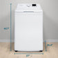 Element Appliance ENTW3925EW Element 3.9 Cu. Ft. Top Load Washer With Agitator - White (Entw3925Ew)
