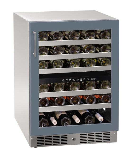 Marvel MRWD224IG31A 24 Inch Dual-Zone Wine Refrigerator With Door Style - Panel Ready Frame Glass