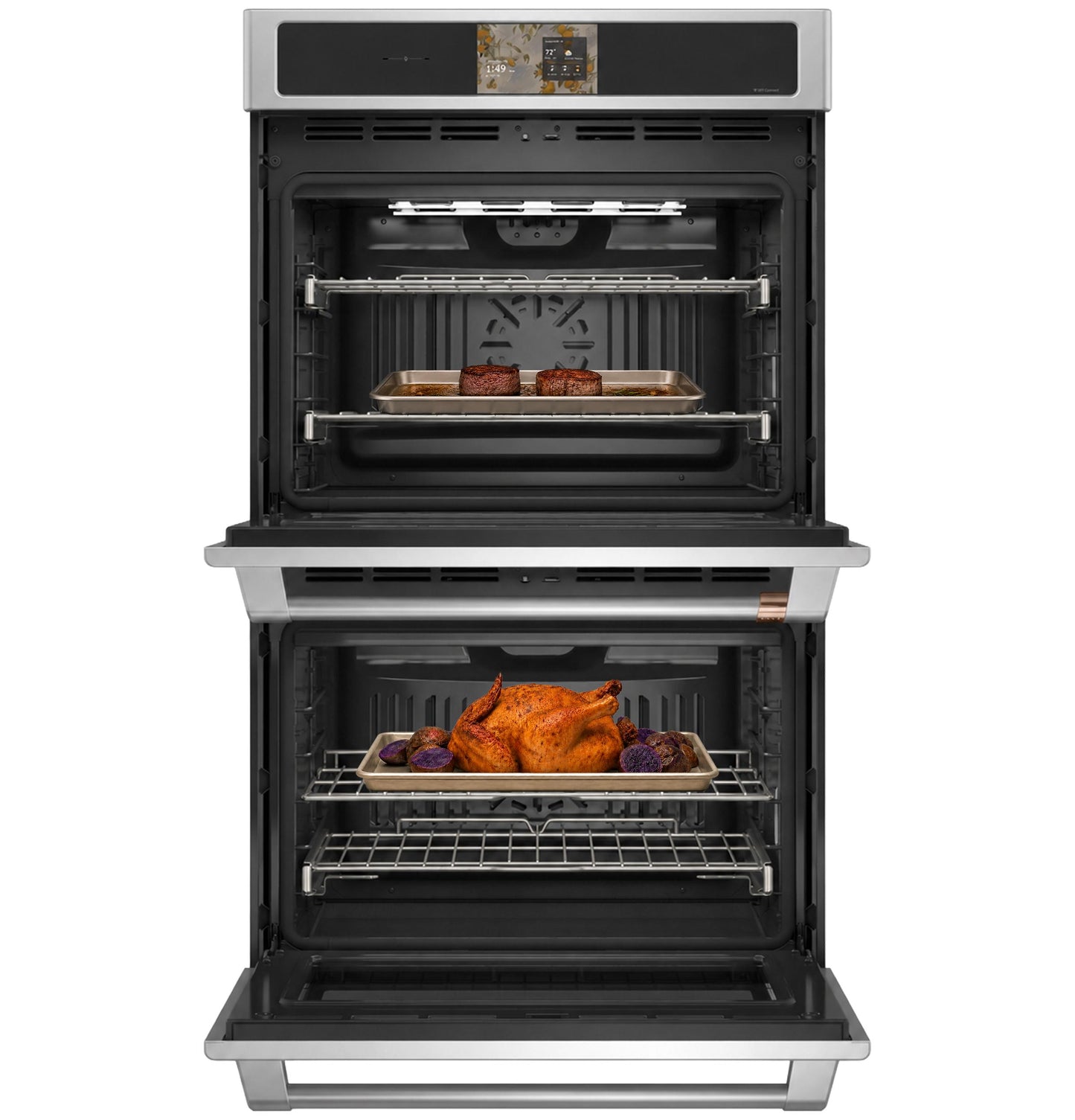 Cafe CTD90DP2ZS1 Café™ Professional Series 30" Smart Built-In Convection Double Wall Oven