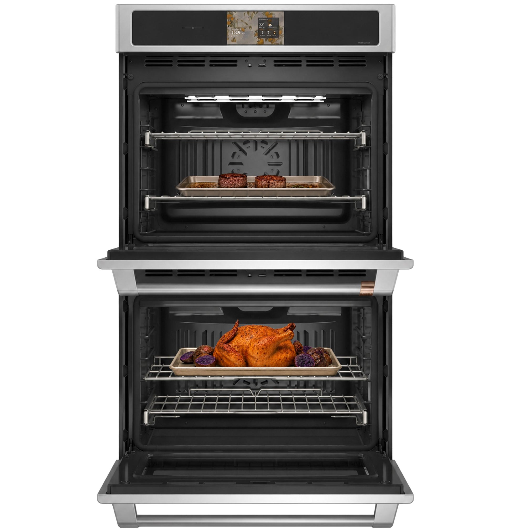 Cafe CTD90DP2ZS1 Café™ Professional Series 30" Smart Built-In Convection Double Wall Oven