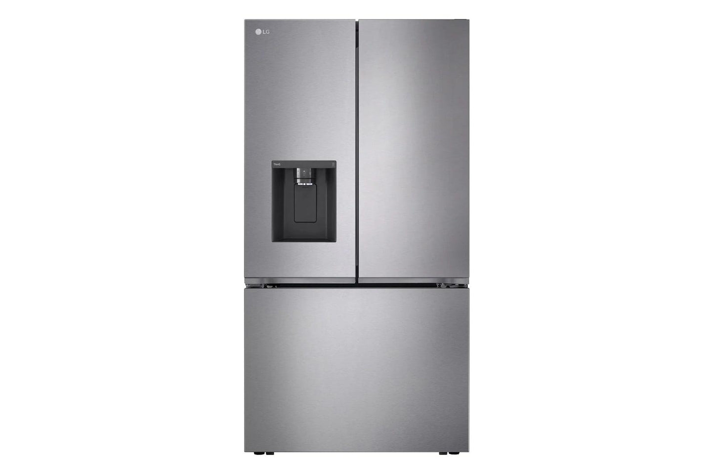 Lg LF26C6230V 26 Cu. Ft. Counter Depth Max 3-Door French Door Refrigerator With Ice And Water Dispenser