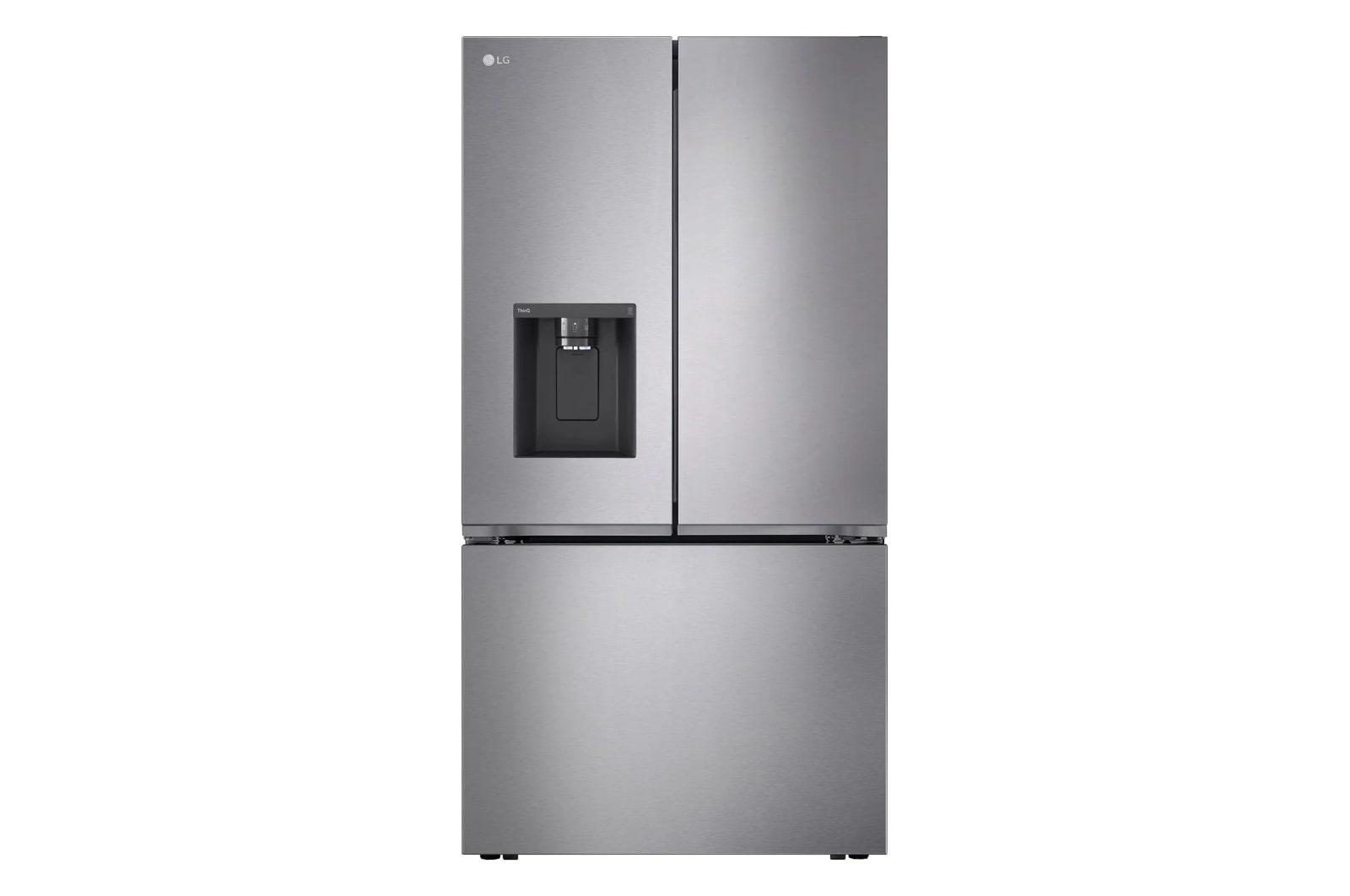 Lg LF26C6230V 26 Cu. Ft. Counter Depth Max 3-Door French Door Refrigerator With Ice And Water Dispenser