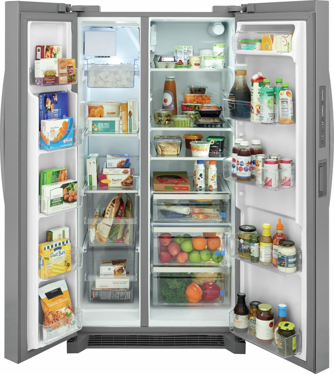 Frigidaire GRSN2620AF Frigidaire Gallery 26 Cu. Ft. 36" Standard Depth Side By Side Refrigerator