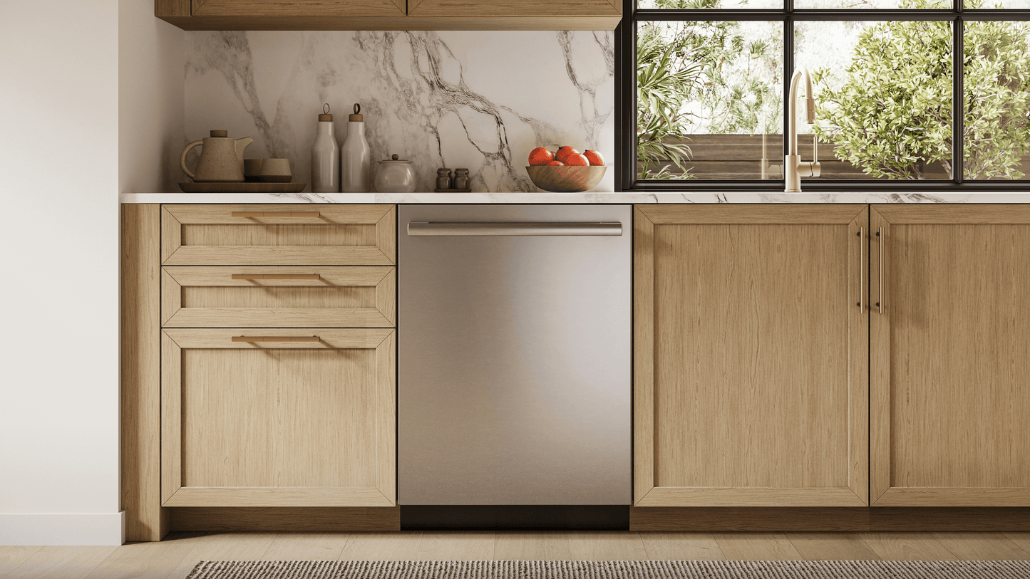 Bosch SHX41EB5N 24" Bar Handle 100 Series Dishwasher