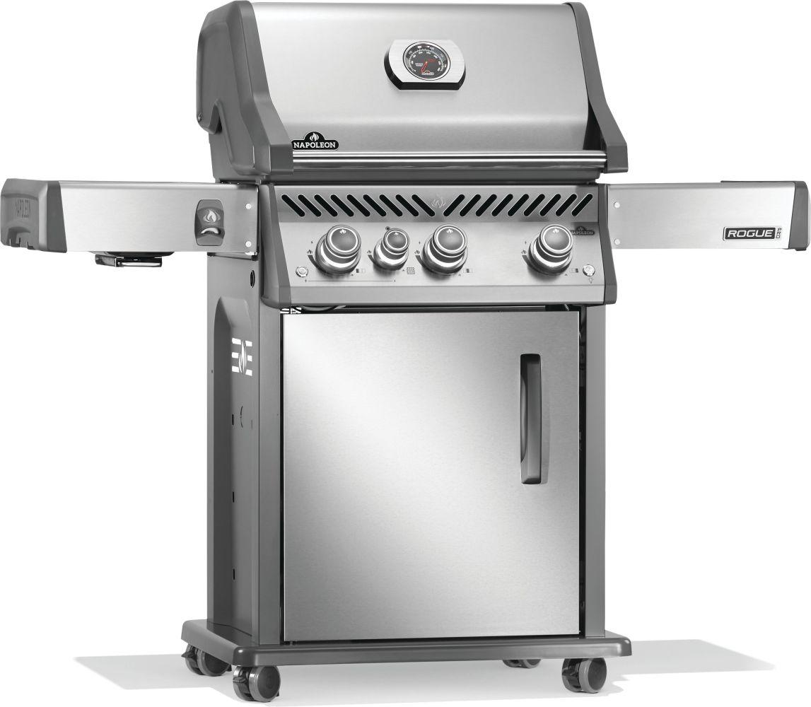 Napoleon Bbq RP425SIBNSS2 Rogue Pro 425 Sib With Infrared Side Burner , Natural Gas, Stainless Steel