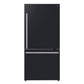 Forno FFFFD178531BLK Forno Milano Espresso 31-Inch Bottom Freezer Refrigerator, Black, 17.2 Cu.Ft Capacity, Energy Efficient
