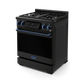 Thor Kitchen RSG30BBLU 30 Inch Professional Gas Range With Tilt Panel Touch Control In Matte Black/Blue Gordon Ramsay Series - Rsg30B-Blu