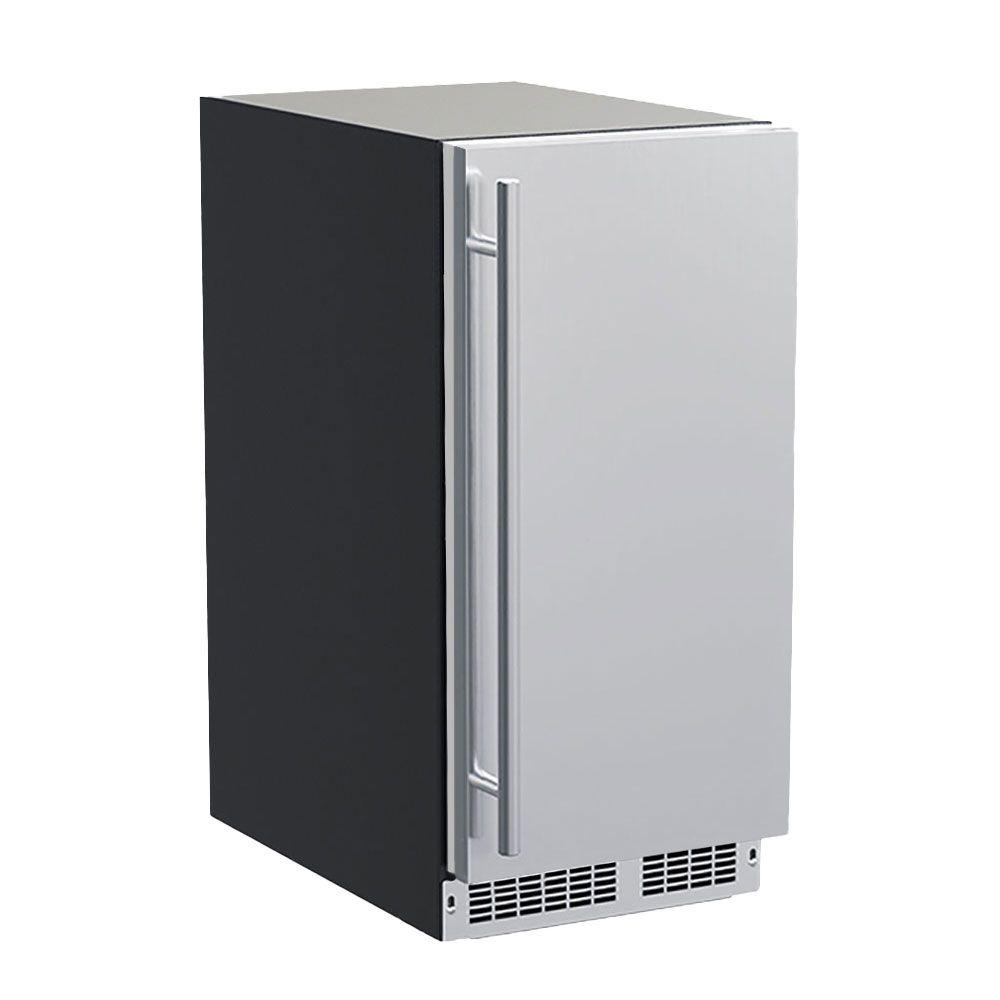 Marvel MANP415SS01A 15 Inch Low Profile Nugget Ice Machine With Door Style - Stainless Steel