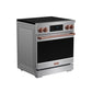 Thor Kitchen RSI30RSG 30 Inch Professional Induction Range With Tilt Panel Touch Control In Stainless Steel And Rose Gold Gordon Ramsay Series