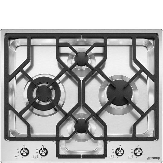 Smeg PGFU24X Cooktop Stainless Steel Pgfu24X