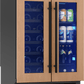 Zephyr PRWB24C32CPG Presrv Wine & Bev Cooler, 24In Uc, Panel Ready, French Door