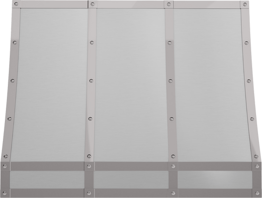 Zephyr CHFT36ASX Forte Wall Custom Hood, 36In, Ss, Body Only Insert Sold Separately