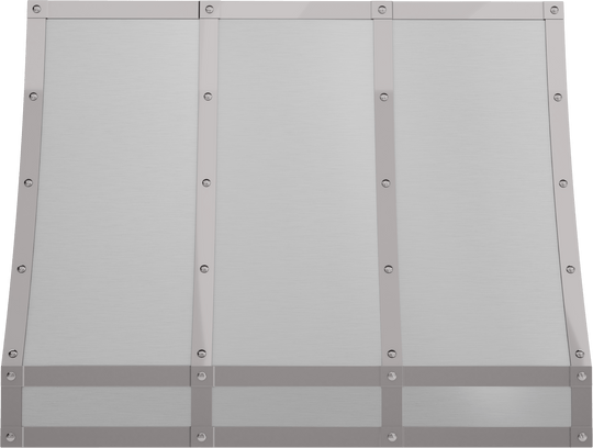 Zephyr CHFT36ASX Forte Wall Custom Hood, 36In, Ss, Body Only Insert Sold Separately