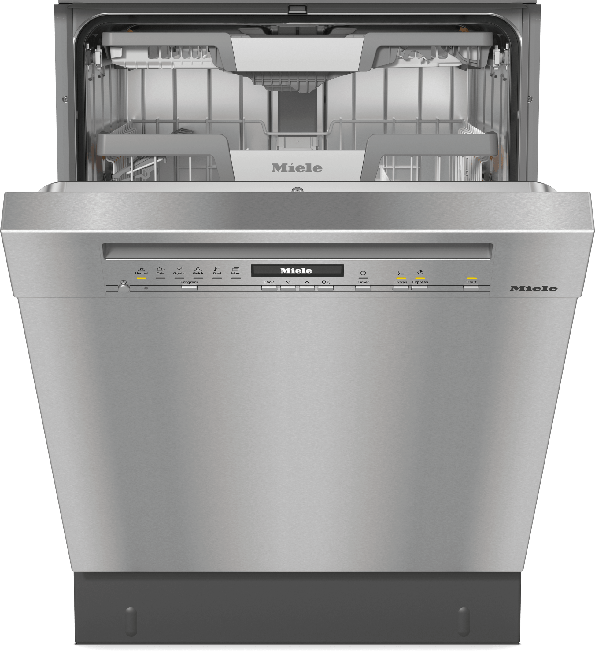 Miele G7216SCU G 7216 Scu Clean Touch Steel - Built-Under Dishwashers With 3D Multiflex Tray For Maximum Convenience.