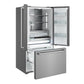 Thor Kitchen TRF3603FD 36 Inch Counter Depth Freestanding French Door Refrigerator With Internal Water And Ice