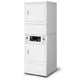 Speed Queen SSEMNAGS173TW01 Commercial Electric Stacked Dryers With Push-To-Start Controls